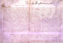 1628年に英国議会は、この市民の自由の表明を国王チャールズ1世に送りました。