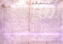 1628年に英国議会は、この市民の自由の表明を国王チャールズ1世に送りました。